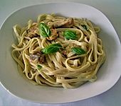 Nudeln mit Lachs (Bild)