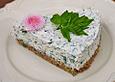 Kr&auml;uter - Frischk&auml;se Torte