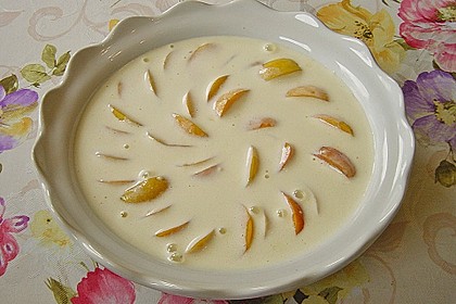 Clafoutis mit Brandy - Aprikosen 2