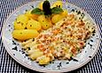 &Uuml;berbackener Stangenspargel