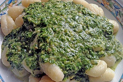 Spinat - Sahne - So&szlig;e