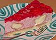 Windbeuteltorte mit Erdbeersahne