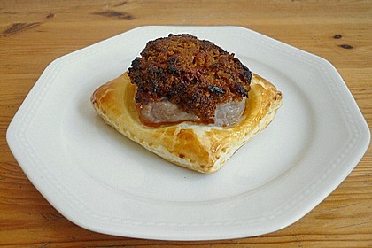 Filetkissen mit Tomaten - Basilikum - Parmesankruste 2