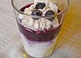 Heidelbeer-Mascarpone Dessert