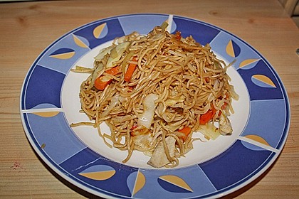 Gebratene Nudeln Asia Art 5