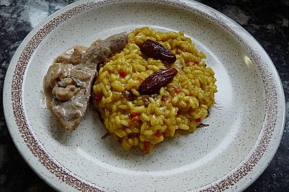 Dattel - Safran - Risotto