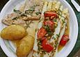 Spargel mit Tomatenvinaigrette