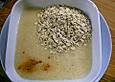 Flocken-Fruchtsuppe