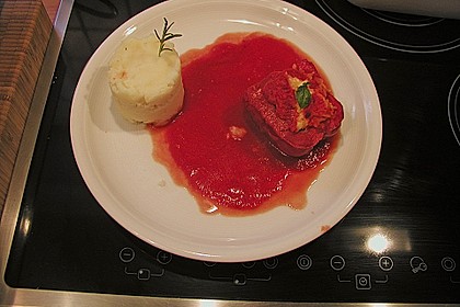 Paprika mit Reis - Eierf&uuml;llung 1