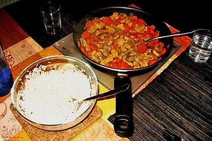 Currygeschnetzeltes nach Christas Art 1