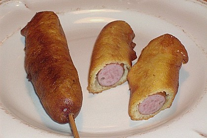 Corn Dogs mit lockerem Buttermilchteig 3