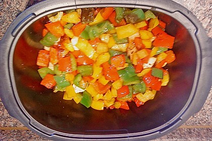 Putenbrust mit Paprika 1