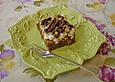 Brownies mit einem Marshmallows - Walnuss - Schoki - Topping