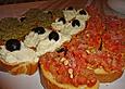 Bruschetta Trikolore Italiano