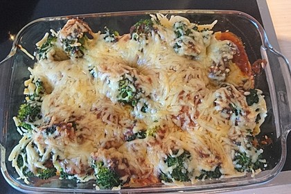 Hähnchen - Brokkoli - Gratin 4