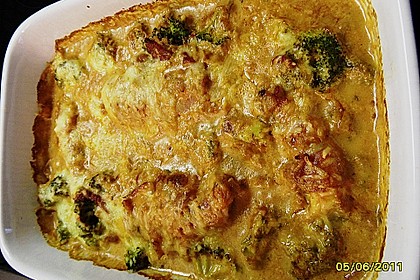 Hähnchen - Brokkoli - Gratin 7