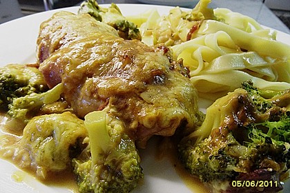 Hähnchen - Brokkoli - Gratin 2