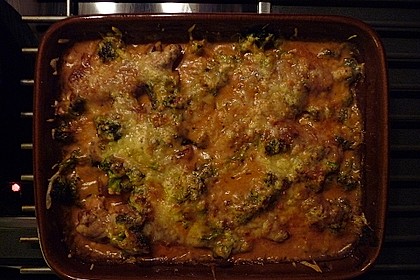 Hähnchen - Brokkoli - Gratin 6