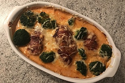Hähnchen - Brokkoli - Gratin 3