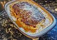 &Uuml;berbackener Hackbraten