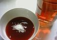 Kirschsaft - Ros&eacute;wein Dessert