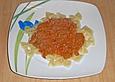 Farfalle "Diavolo" Schmetterlingsnudeln in scharfer Tomaten - Hackfleischso&szlig;e