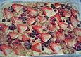 Beeren - Nusskuchen