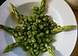 Gr&uuml;ner Spargel  - rohk&ouml;stlich
