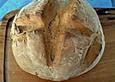 Roggenmischbrotlaib - ohne Sauerteig, aber mit Zitronensaft