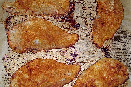Panierte Schnitzel aus dem Backofen 1