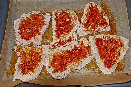 Panierte Schnitzel aus dem Backofen 3