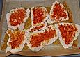 Panierte Schnitzel aus dem Backofen