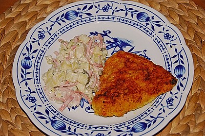 Panierte Schnitzel aus dem Backofen 5