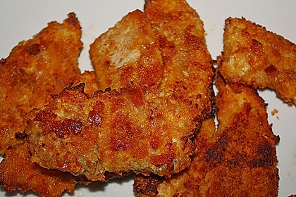 Panierte Schnitzel aus dem Backofen 6