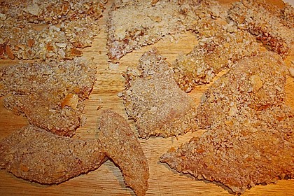 Panierte Schnitzel aus dem Backofen 7