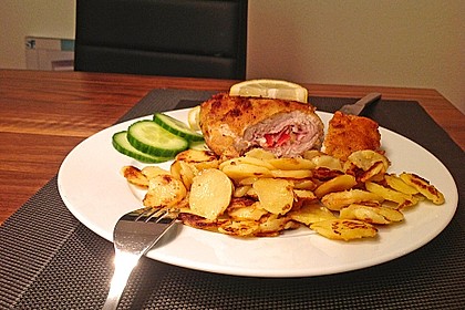 Panierte Schnitzel aus dem Backofen 20
