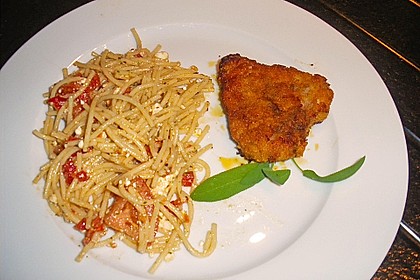 Panierte Schnitzel aus dem Backofen 22