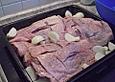 Putenoberkeule mit Honig - Senf - Chili - Kruste