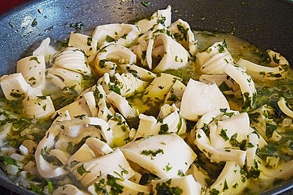 Marinierte Calamari