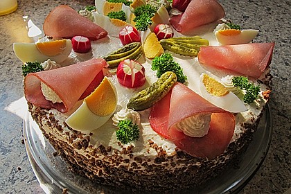 Pikante Herrentorte