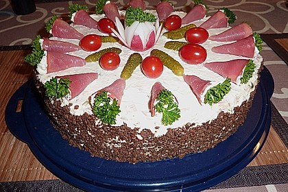 Pikante Herrentorte 1