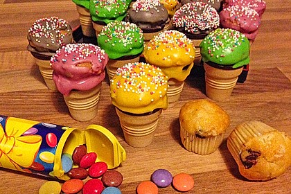 Mini Eiscreme-Cupkakes 1