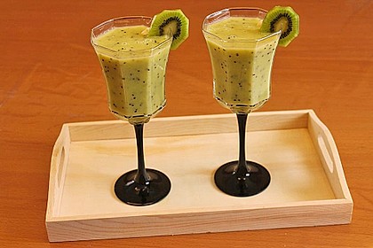 Bananen - Kiwi Smoothie 3