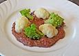 Blumenkohl mit Rhabarbersalsa