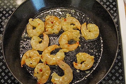 Marinierte Garnelen mit Zitronenfenchel 1