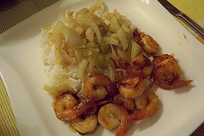 Marinierte Garnelen mit Zitronenfenchel 3