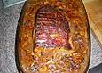 Schweineschulterbraten mit Schwarte