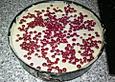 Joghurt - K&auml;sekuchen mit Johannisbeeren
