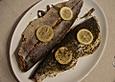Ganzer Lachs aus dem Ofen