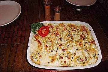 Cannelloni mit Zucchinifüllung